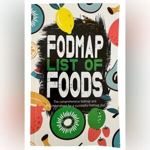 FODMAP LIST OF FOODS BOOK